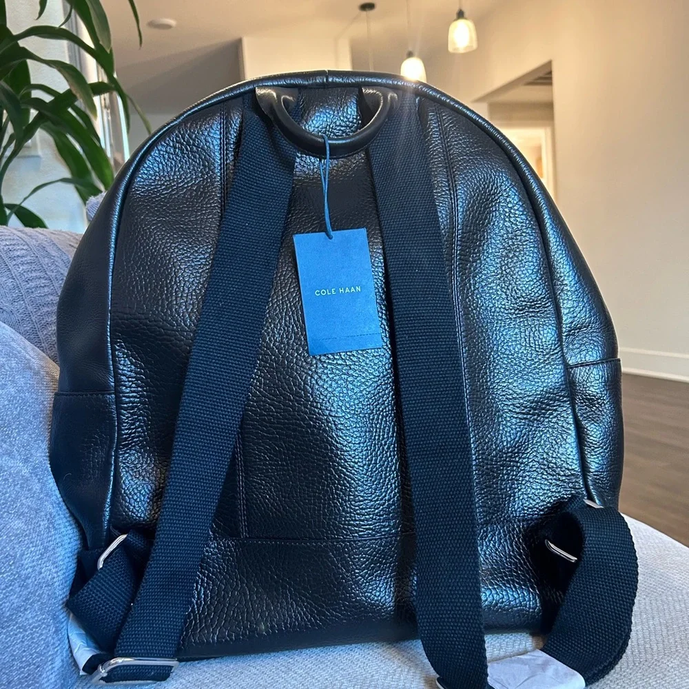 Cole Haan leather backpack brand new with tags - Picture 3 of 8
